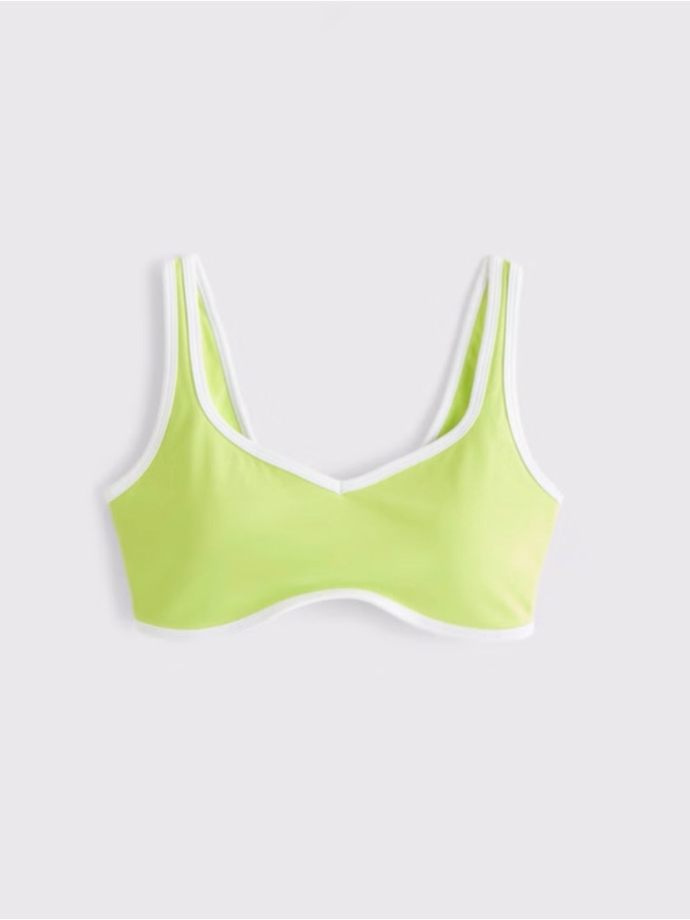 YPB studioFLEX Sports Bra in wild lime - Picture 2 of 4
